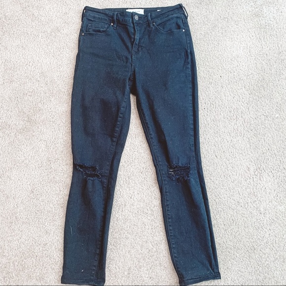 PacSun Denim - Pacsun high-rise skinniest ankle black jeans